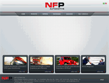 Tablet Screenshot of nfpautomotive.com.br